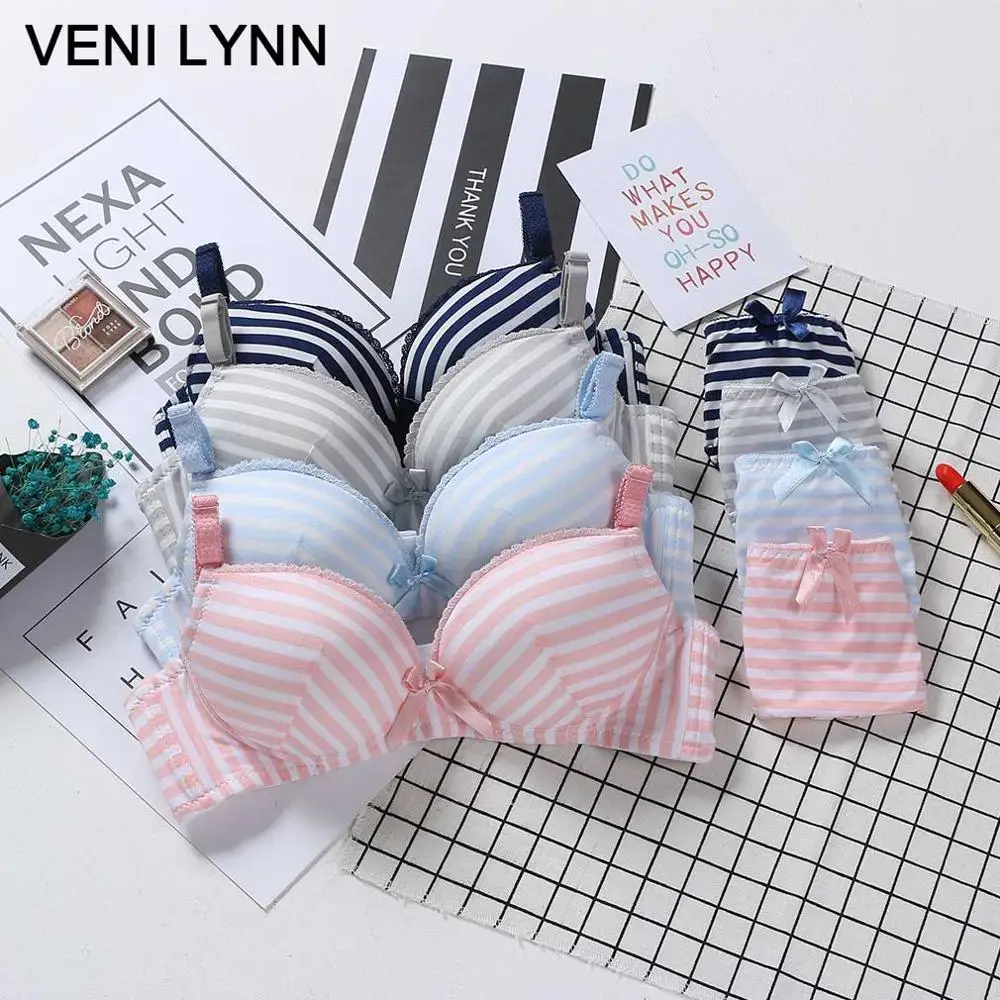 VENI LYNN Teenage Girl Underwear Bra and Panties Set for Young & Brief Sets Small Breast Bust
VENI LYNN Teenage Girl Underwear Bra and Panties Set for Young & Brief Sets Small Breast Bust