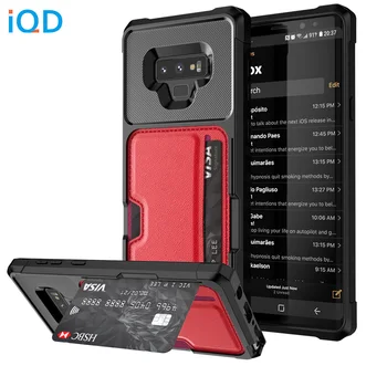 IQD Luxury Car Magnetic Phone Case For Samsung Galaxy S9 Plus Note 9 Cover protective set Back Card Slot Wallet Case Shell S10
IQD Luxury Car Magnetic Phone Case For Samsung Galaxy S9 Plus Note 9 Cover protective set Back Card Slot Wallet Case Shell S10