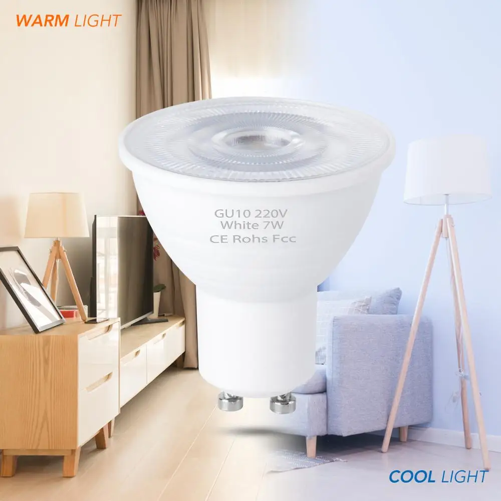 GU10 Led Spotlight Bulb MR16 220V Foco 6 12leds Corn Lamp 5W 7W Bombillas Led Spot Bulbs GU5.3 SMD2835 Energy Saving Home Lamp
GU10 Led Spotlight Bulb MR16 220V Foco 6 12leds Corn Lamp 5W 7W Bombillas Led Spot Bulbs GU5.3 SMD2835 Energy Saving Home Lamp