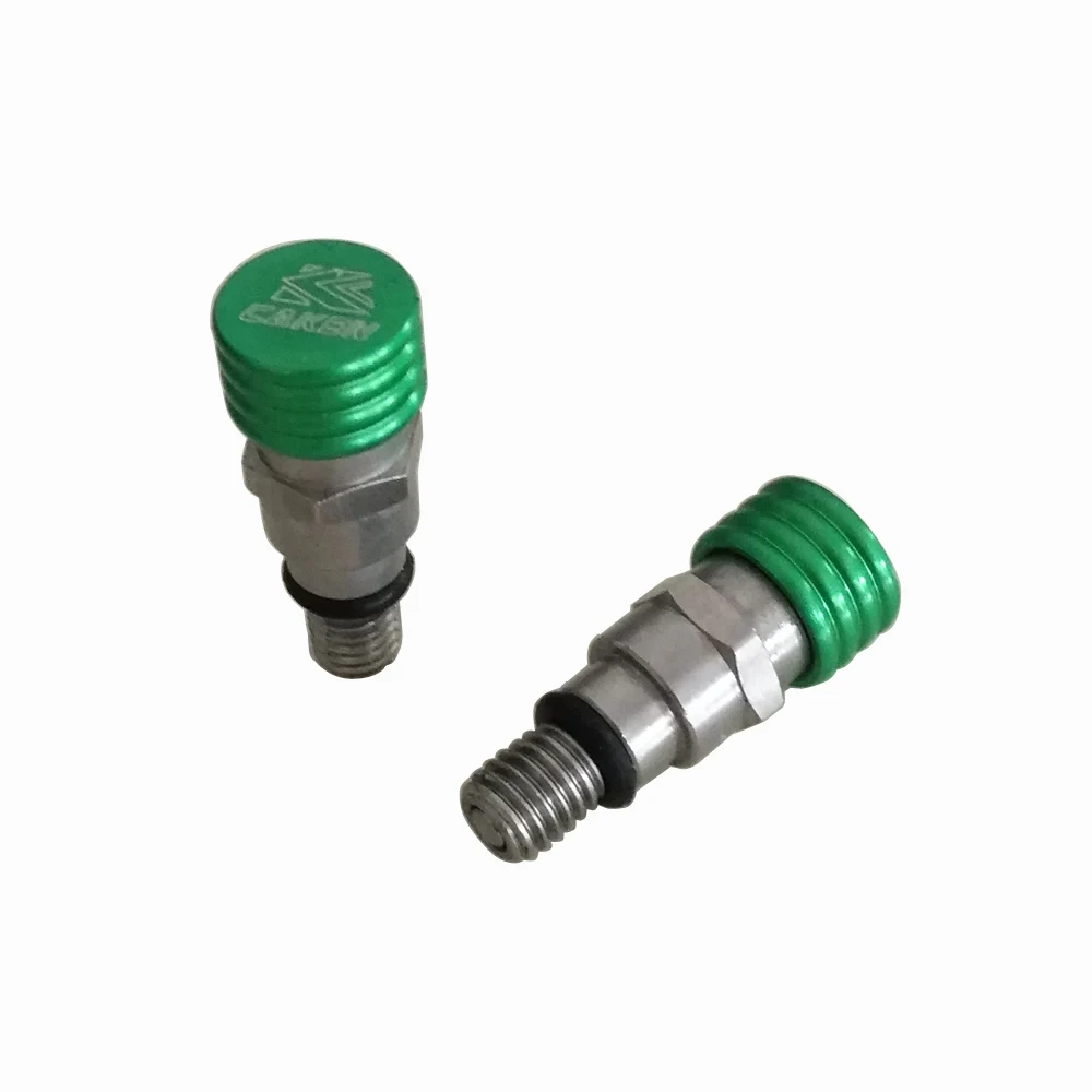 M5*0.8 Green Screw Fork Air Bleeder Relief Valve For KX125 KX250 KXF250 KXF450 CRF450 YZ125 WR250 Motorcycle Motocross Dirt Bike
M5*0.8 Green Screw Fork Air Bleeder Relief Valve For KX125 KX250 KXF250 KXF450 CRF450 YZ125 WR250 Motorcycle Motocross Dirt Bike