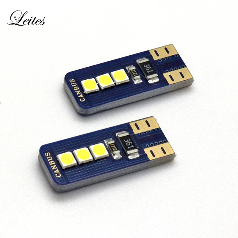 20PCS 3030 Chipset 6LED T10 168 194 2825 Canbus Error Free Bulbs for Car Interior Dome Map Door Courtesy License Plate Lights
20PCS 3030 Chipset 6LED T10 168 194 2825 Canbus Error Free Bulbs for Car Interior Dome Map Door Courtesy License Plate Lights