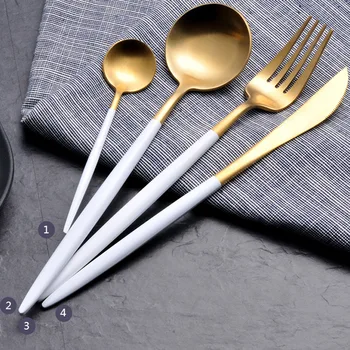 4pcs/lot Portugal Luxury Dinnerware Knife Fork Set Stainless 304 Elegant Beautiful Tableware Set for Hotel Home
4pcs/lot Portugal Luxury Dinnerware Knife Fork Set Stainless 304 Elegant Beautiful Tableware Set for Hotel Home