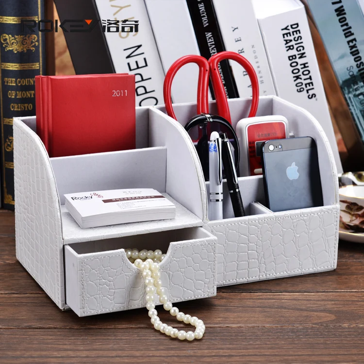 Rocky white crocodile desk office desktop storage box storage creative modern multi-functional stationery
Rocky white crocodile desk office desktop storage box storage creative modern multi-functional stationery