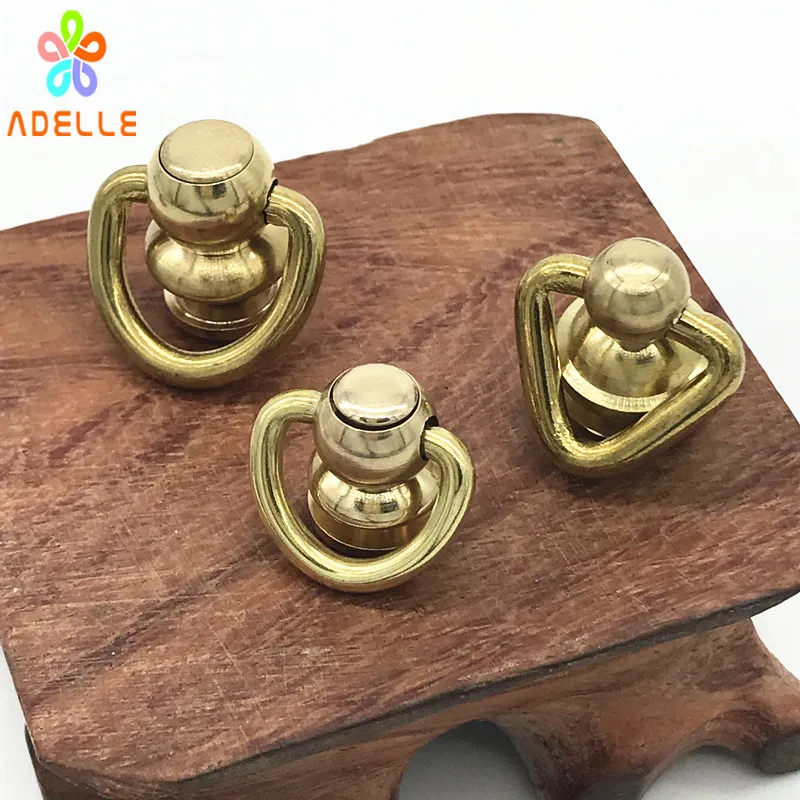 5 Sets Ball post with Rotating D-ring Solid Brass Screw/Nail Rivet/head button stud/chicago screw Leather craft Free shipping
5 Sets Ball post with Rotating D-ring Solid Brass Screw/Nail Rivet/head button stud/chicago screw Leather craft Free shipping
