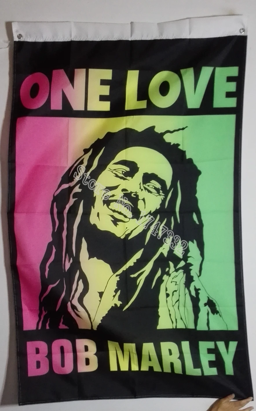 Флаг Rasta Bob Marley One Love Jamaica Лидер продаж товары 3x5 футов 150x90 см баннер латунные