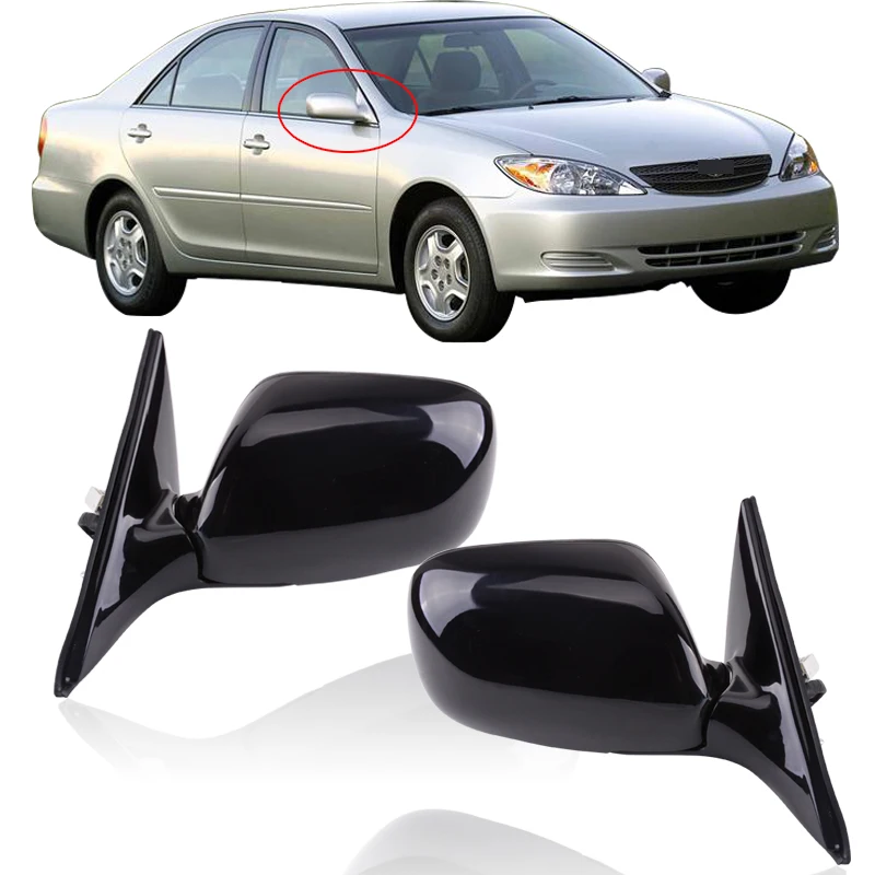 CAPQX 1Pair Electric+Auto folding Side Rearview Mirror FOR Toyota CAMRY ACV30 MCV30 2.4 2001 2002 2003 2004 2005 2006 7wire 7Pin
CAPQX 1Pair Electric+Auto folding Side Rearview Mirror FOR Toyota CAMRY ACV30 MCV30 2.4 2001 2002 2003 2004 2005 2006 7wire 7Pin