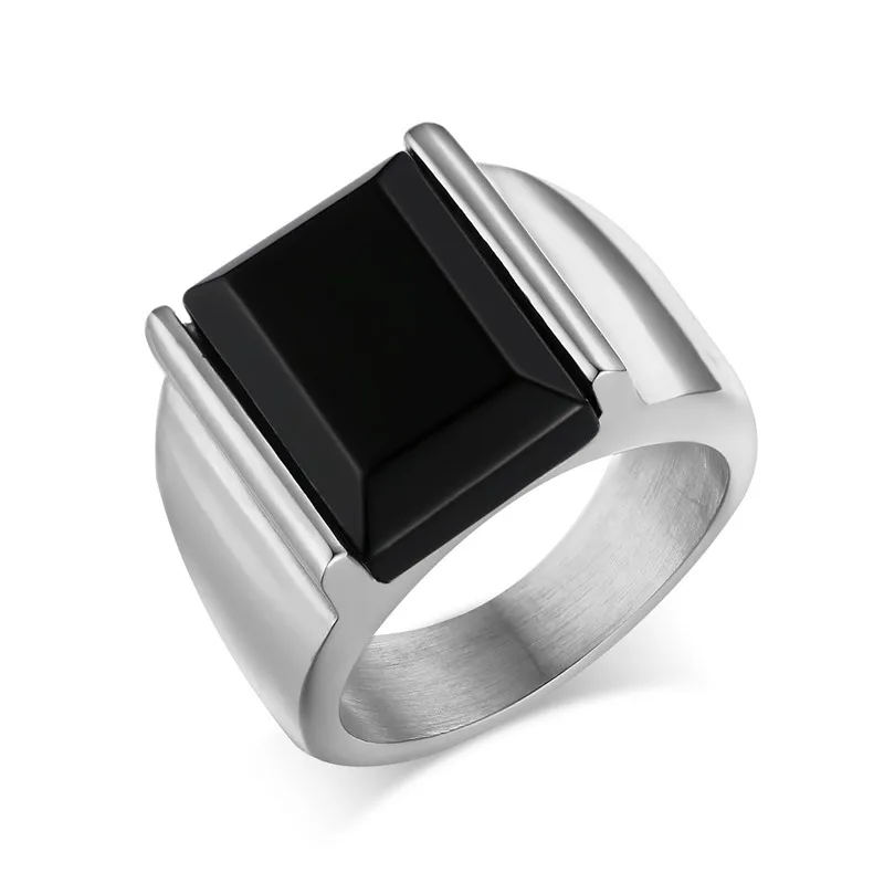 New Fashion jewelry 316L Titanium Stainless Steel Charm Stone Black Gold Biker Mens Ring Wholesale Gift Drop
New Fashion jewelry 316L Titanium Stainless Steel Charm Stone Black Gold Biker Mens Ring Wholesale Gift Drop