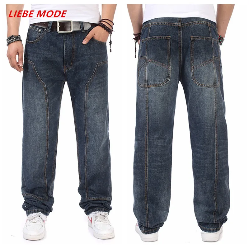 Autumn Spring Plus Size Mens Baggy Hip Hop bootcut Jeans For Men Straight Loose Fit Denim Jeans Homme Wide Leg Pants Male 44 46
Autumn Spring Plus Size Mens Baggy Hip Hop bootcut Jeans For Men Straight Loose Fit Denim Jeans Homme Wide Leg Pants Male 44 46