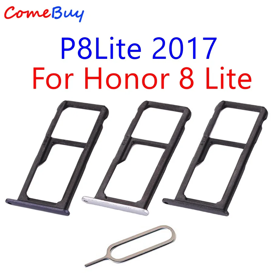 Huawei P8 Lite 2017 SIM Card Tray Holder Micro SD Slot Socket Adapter For Huawei Honor 8 Lite Sim Tray Gold/Silver/Blue/Black
Huawei P8 Lite 2017 SIM Card Tray Holder Micro SD Slot Socket Adapter For Huawei Honor 8 Lite Sim Tray Gold/Silver/Blue/Black