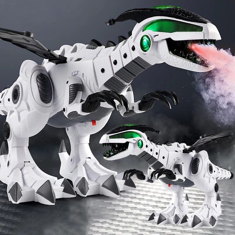 Electric Spray mechanical Dinosaur Robot Electronic Mechanical Dinosaurs Model Toys for children with Light Sound Walking
Electric Spray mechanical Dinosaur Robot Electronic Mechanical Dinosaurs Model Toys for children with Light Sound Walking