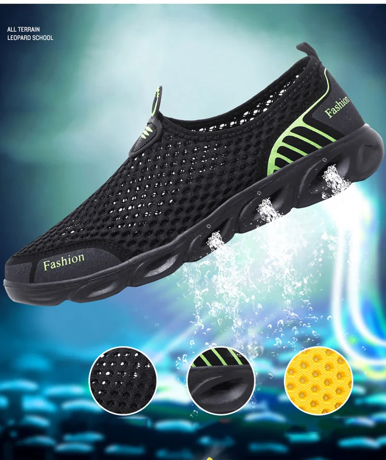 Wholesale Men Casual Shoes Sneakers Fashion Breathable Summer Sandals Beach Mesh Shoes Zapatos De Hombre Men Shoes KD711-728 D1
Wholesale Men Casual Shoes Sneakers Fashion Breathable Summer Sandals Beach Mesh Shoes Zapatos De Hombre Men Shoes KD711-728 D1