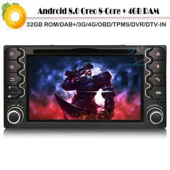 Android 8.0 Autoradio GPS Sat Nav DAB+ Bluetooth CD WiFi 4G Radio RDS BT USB SD DVR OBD DVT-IN Car DVD player For TOYOTA RAV4
Android 8.0 Autoradio GPS Sat Nav DAB+ Bluetooth CD WiFi 4G Radio RDS BT USB SD DVR OBD DVT-IN Car DVD player For TOYOTA RAV4