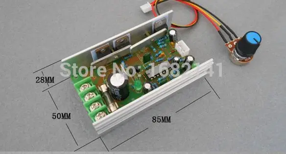 10A PWM DC 10V - 60V 600W Motor Speed Regulator Controller Switch ,Under Voltage & Over Current Protection , Support slow start
10A PWM DC 10V - 60V 600W Motor Speed Regulator Controller Switch ,Under Voltage & Over Current Protection , Support slow start
