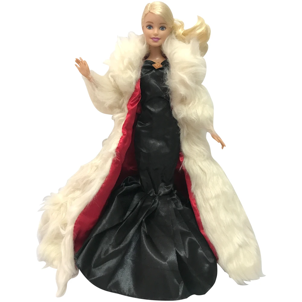NK One Pcs Limited Edition Doll Dress Fairy Tale Noble Outfit Wedding Evening Party Fur Overcoat For Barbie Doll Cosplay Gown
NK One Pcs Limited Edition Doll Dress Fairy Tale Noble Outfit Wedding Evening Party Fur Overcoat For Barbie Doll Cosplay Gown