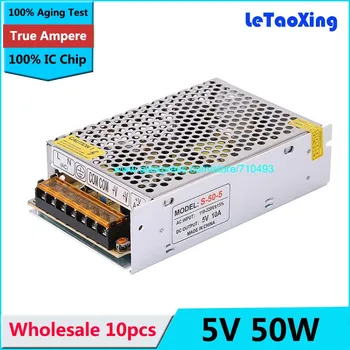 10pcs DC 5V 10A 50W Switching Power Supply Driver Switching For LED Strip Light Display 110V/220V DHL free shipping
10pcs DC 5V 10A 50W Switching Power Supply Driver Switching For LED Strip Light Display 110V/220V DHL free shipping
