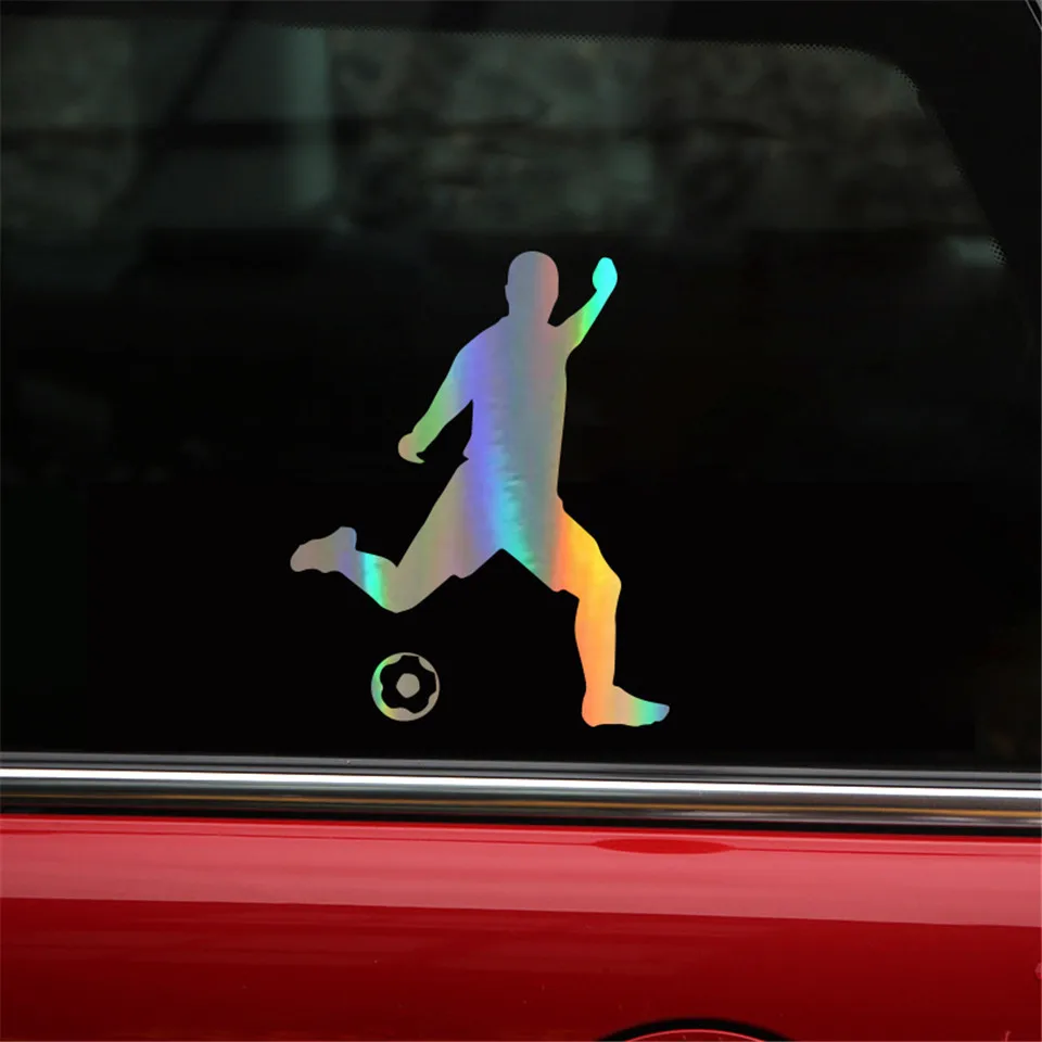 Cunymagos Football Players Reflective Car Body Decorative Stickers Decals Classic Car Body Cover Scratches Accessories Car Styling 1215CM (7)
