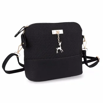 High Quality Women Messenger Bags Leather Mini Bag With Deer Toy Small Shell Shape Shoulder Bags Women Handbag
High Quality Women Messenger Bags Leather Mini Bag With Deer Toy Small Shell Shape Shoulder Bags Women Handbag