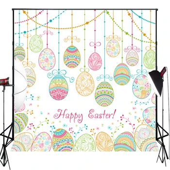 Happy Easter Photography Filming Booth Backdrops Colorful Eggs Spring Flowers Studio Backdrop For Newborn Photo Background
Happy Easter Photography Filming Booth Backdrops Colorful Eggs Spring Flowers Studio Backdrop For Newborn Photo Background