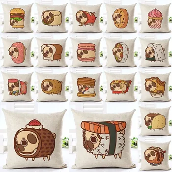 Newest Design hamburger Dog Printed Throw Pillow Cushion Cover Car Chair Home Decor Cotton Linen Pillow case Almofadas Cojines
Newest Design hamburger Dog Printed Throw Pillow Cushion Cover Car Chair Home Decor Cotton Linen Pillow case Almofadas Cojines