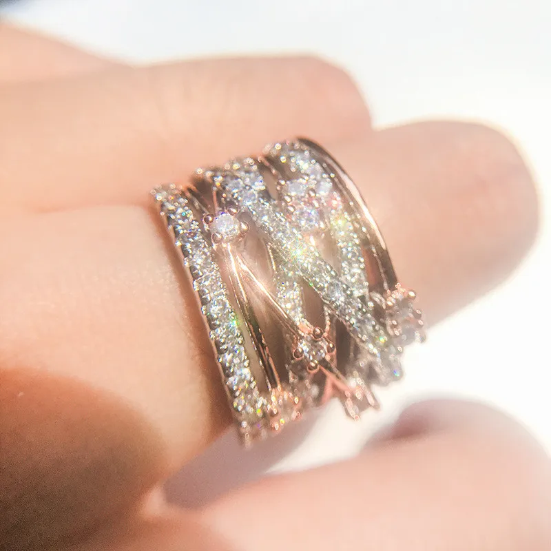 Bamos Fashion Cross Wave Engagement Rings Wedding Bands For Women Luxury Cubic Zirconia Promise Ring Unique Birthstone Jewelry
Bamos Fashion Cross Wave Engagement Rings Wedding Bands For Women Luxury Cubic Zirconia Promise Ring Unique Birthstone Jewelry