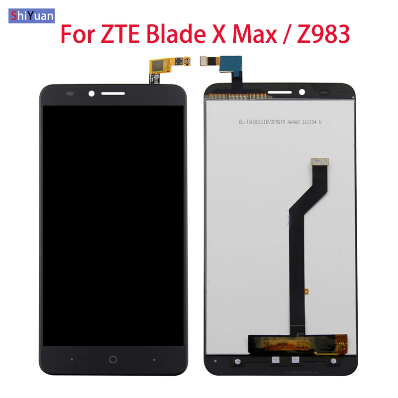 6.0" For ZTE Blade X Max Z983 LCD Screen Display Touch Panel Screen Assembly Repair Parts For ZTE Blade X Max Z983 With Tools
6.0" For ZTE Blade X Max Z983 LCD Screen Display Touch Panel Screen Assembly Repair Parts For ZTE Blade X Max Z983 With Tools