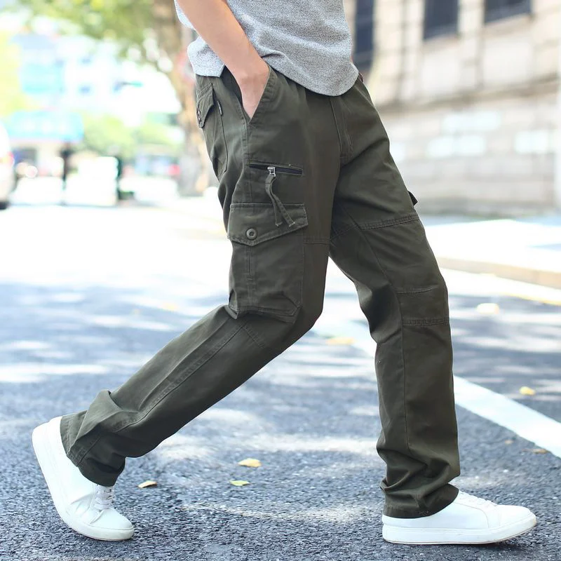 The New Spring And Autumn Men's Multi-Pocket Overalls Casual Trousers Men's Straight Pants Plus Fat Large Size S-7XL
The New Spring And Autumn Men's Multi-Pocket Overalls Casual Trousers Men's Straight Pants Plus Fat Large Size S-7XL