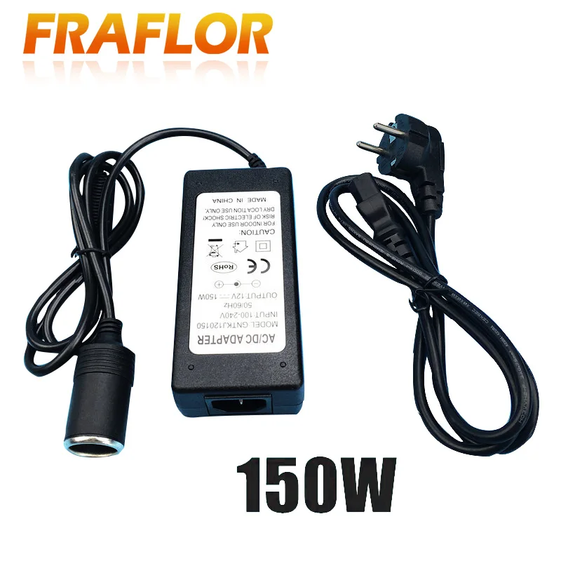 Input 100-240V Output 12V Automotive Household Car Charger Cigarette Lighter 150W Inverter 220V To 12V Power Adapter Converter
Input 100-240V Output 12V Automotive Household Car Charger Cigarette Lighter 150W Inverter 220V To 12V Power Adapter Converter
