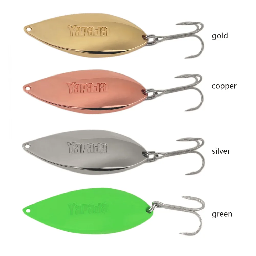 YAPADA Spoon 016 TaiChi Luminous 2.5-7.5g OWNER Single Hook 30-45mm Multicolor Metal Zinc alloy Spoon Fishing Lures
YAPADA Spoon 016 TaiChi Luminous 2.5-7.5g OWNER Single Hook 30-45mm Multicolor Metal Zinc alloy Spoon Fishing Lures