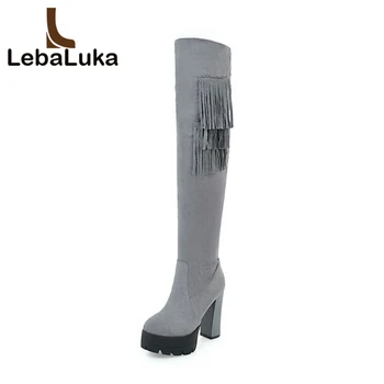 Tuyoki Size 34-43 Women Platform Boots Tassel High Heel Boots Women Warm Shoes For Autumn Bootsfur Long Botas Women Footwears
Tuyoki Size 34-43 Women Platform Boots Tassel High Heel Boots Women Warm Shoes For Autumn Bootsfur Long Botas Women Footwears