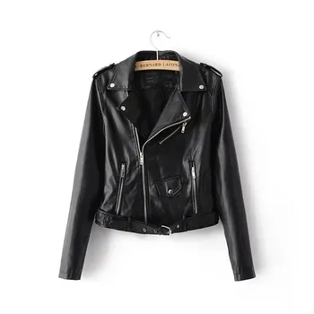 WSYORE Fashion Outwear Faux PU Leather Jacket 2020 New Spring and Autumn Coat Women Black Yellow Motorcycle Biker Jacket NS326
WSYORE Fashion Outwear Faux PU Leather Jacket 2020 New Spring and Autumn Coat Women Black Yellow Motorcycle Biker Jacket NS326