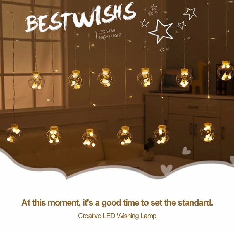 2.5M Fairy Garland LED Ball String Lights Waterproof For Christmas Tree Wedding Home Indoor Decoration DC Powered
2.5M Fairy Garland LED Ball String Lights Waterproof For Christmas Tree Wedding Home Indoor Decoration DC Powered