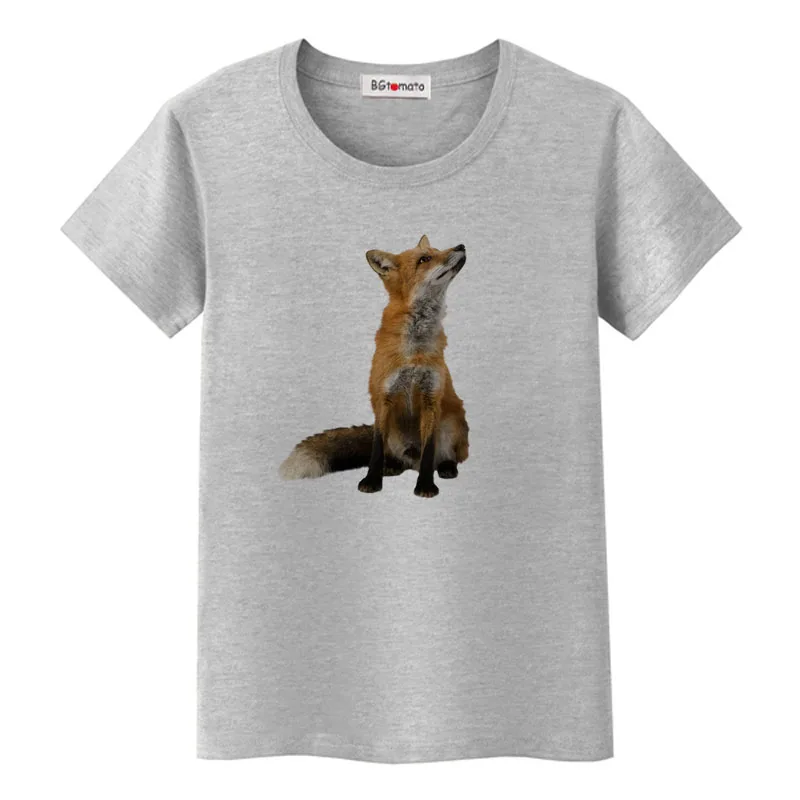 BGtomato 3D fox tshirt popular streetwear casual t shirt women harajuku t-shirt lovely tee shirt femme cute animal haut femme
BGtomato 3D fox tshirt popular streetwear casual t shirt women harajuku t-shirt lovely tee shirt femme cute animal haut femme
