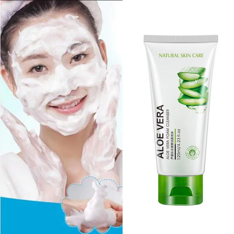 Skin Care Aloe Facial Cleanser Deep Pore Cleansing Anti Aging Natural Gel Daily Face Wash Exfoliating Gel Remove Blackheads
Skin Care Aloe Facial Cleanser Deep Pore Cleansing Anti Aging Natural Gel Daily Face Wash Exfoliating Gel Remove Blackheads