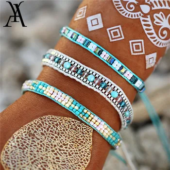 Bohemian Handmade Woven Beads Bracelet Fashion Crystal Bransoletki Damskie Bracelets For Women Charm Pulseras Mujer Jewelry Gift
Bohemian Handmade Woven Beads Bracelet Fashion Crystal Bransoletki Damskie Bracelets For Women Charm Pulseras Mujer Jewelry Gift