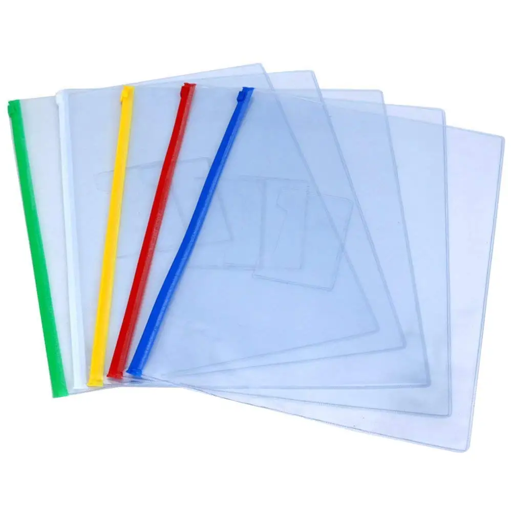 MYLIFEUNIT Zipper File Bags A4 Plastic Folders Waterproof Document Pouch white red yellow green blue 20 pcs/set
MYLIFEUNIT Zipper File Bags A4 Plastic Folders Waterproof Document Pouch white red yellow green blue 20 pcs/set