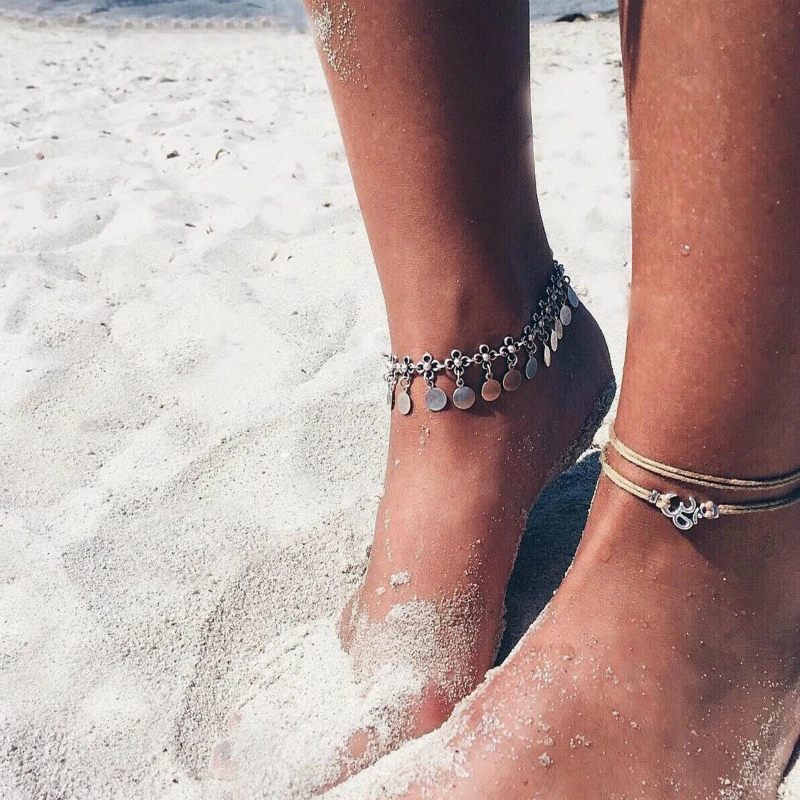 New Fashion Anklets Handmade Anklets Wafer Multilayer Personality Anklets Women's Beach Anklets Suits Beach Accessories
New Fashion Anklets Handmade Anklets Wafer Multilayer Personality Anklets Women's Beach Anklets Suits Beach Accessories