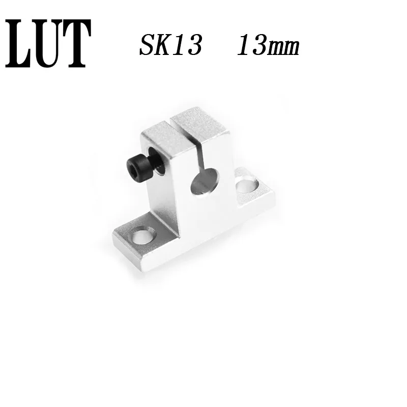 High quality 10 pcs/lot Free Shipping SK13 13mm linear bearing rail shaft support XYZ Table CNC Router SH13A | Обустройство дома