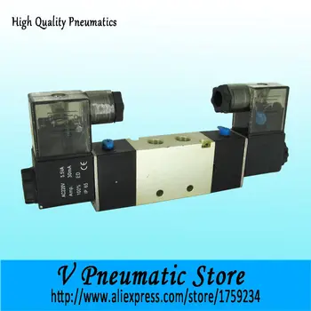 G 1/8 inch alloy material three position five way solenoid valve 4V130-06
G 1/8 inch alloy material three position five way solenoid valve 4V130-06