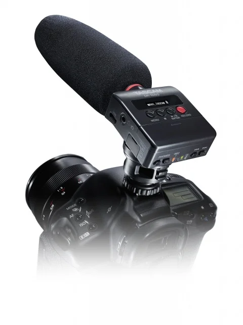 New TASCAM DR-10SG Shotgun Mic & Digital Recorder for DSLR with Short microphone interview recording pen
New TASCAM DR-10SG Shotgun Mic & Digital Recorder for DSLR with Short microphone interview recording pen