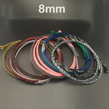 8mm Red Blue Green Yellow Gray Brown Black Purple Soft Cotton Yarn Braid PP+PET Nylon Expand Wire Protect Sheath Cable Sleeve
8mm Red Blue Green Yellow Gray Brown Black Purple Soft Cotton Yarn Braid PP+PET Nylon Expand Wire Protect Sheath Cable Sleeve