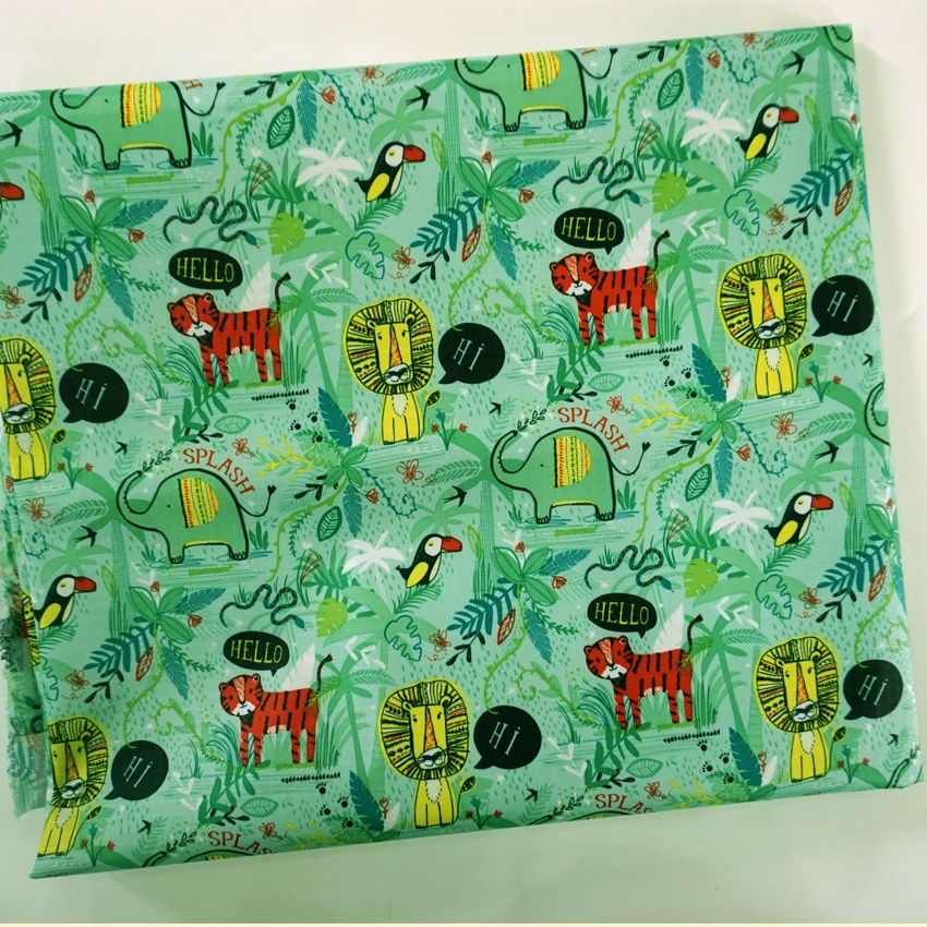 145*90cm Cute green cartoon animals waterproof Oxford cloth for patchwork PVC DIY Sewing Tablecloth bag raincoat
145*90cm Cute green cartoon animals waterproof Oxford cloth for patchwork PVC DIY Sewing Tablecloth bag raincoat
