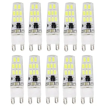 10pcs Spotlight 16*5730SMD 4W G9 LED Lamp corn led Mini Lamp LED led Bulb Lamp High Power 360 Degree Replace Halogen Lamp 220V
10pcs Spotlight 16*5730SMD 4W G9 LED Lamp corn led Mini Lamp LED led Bulb Lamp High Power 360 Degree Replace Halogen Lamp 220V