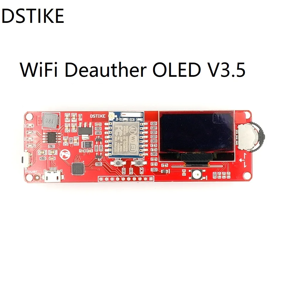 

WiFi Deauther OLED V3.5 WiFi Attack / Test / Interference ESP8266 Open Source