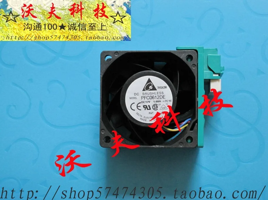 For Original delta pfc0612de 6038 server fan pwm 12v 1.68a isothermia cooling fan
For Original delta pfc0612de 6038 server fan pwm 12v 1.68a isothermia cooling fan