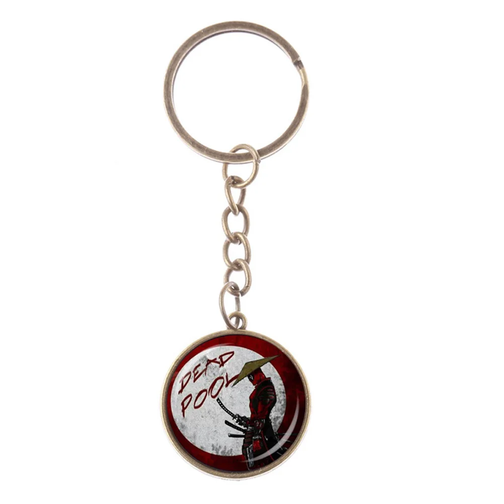 Anime Cosplay Charm Deadpool key chain pendant super Viktor time gem ring keychain wholesale price
Anime Cosplay Charm Deadpool key chain pendant super Viktor time gem ring keychain wholesale price