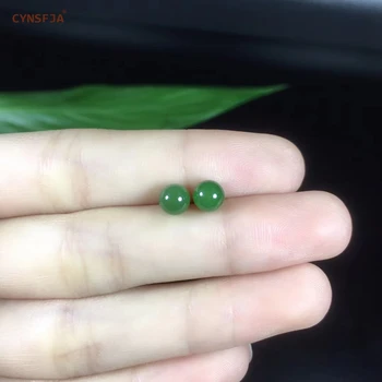 CYNSFJA Real Certified Natural Hetian Jade Jasper 925 Sterling Silver Fine Jewelry Green Jade Earring High Quality Birthday Gift
CYNSFJA Real Certified Natural Hetian Jade Jasper 925 Sterling Silver Fine Jewelry Green Jade Earring High Quality Birthday Gift