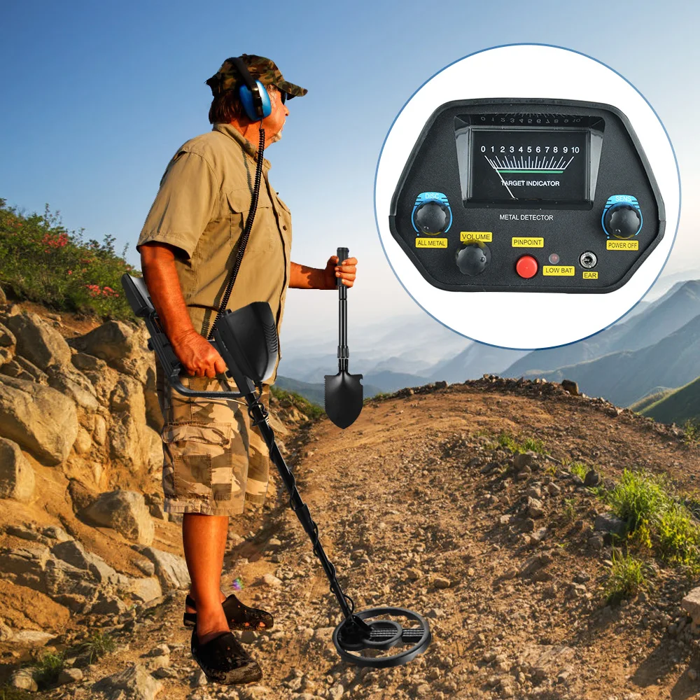 Professional Underground Metal Detector MD-4080 Gold Ground Metal Detector Nugget High Sensitivity Sliver Finder Pinpointer
Professional Underground Metal Detector MD-4080 Gold Ground Metal Detector Nugget High Sensitivity Sliver Finder Pinpointer