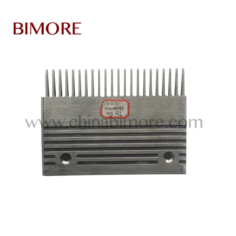 10 Pieces Escalator Comb PX12171 Length 202mm Width 150mm Install Size 145mm 22T Left
10 Pieces Escalator Comb PX12171 Length 202mm Width 150mm Install Size 145mm 22T Left
