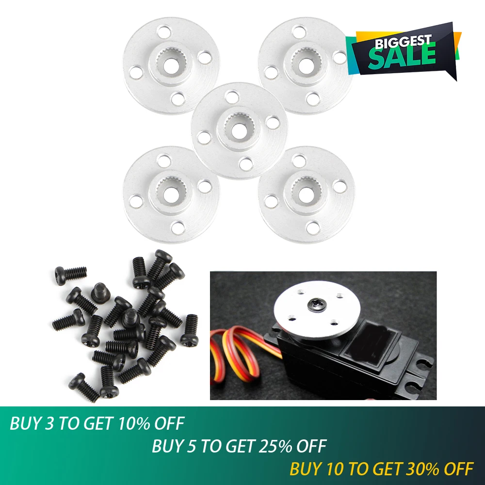 5pcs/lot Aluminum 25T Metal Servo Arm Plate RC Servo Spare Parts For MG995 MG996 TR213 S3003
5pcs/lot Aluminum 25T Metal Servo Arm Plate RC Servo Spare Parts For MG995 MG996 TR213 S3003