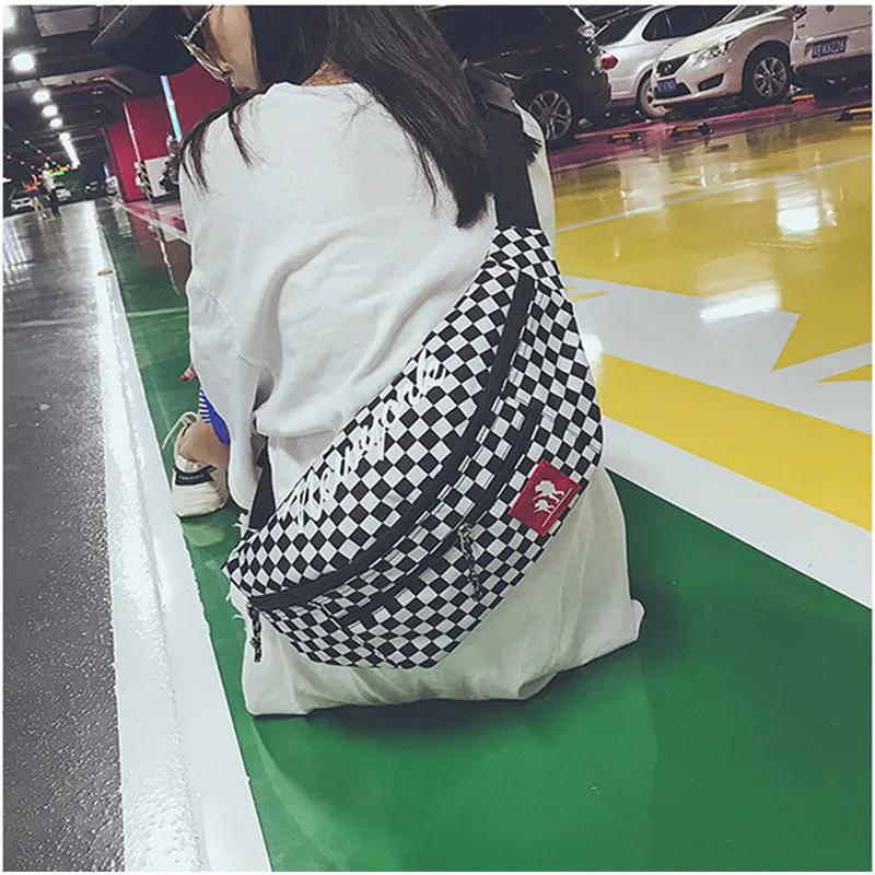 Men Women Fanny Pack Canvas Shoulder Bag Nylon Hip Hop Girl Chest Pack Leopard Print Backpack grid Skateboard Waist Bag c16
Men Women Fanny Pack Canvas Shoulder Bag Nylon Hip Hop Girl Chest Pack Leopard Print Backpack grid Skateboard Waist Bag c16